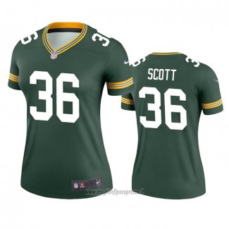 Maglia NFL Legend Donna Green Bay Packers Vernon Scott Verde