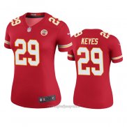 Maglia NFL Legend Donna Kansas City Chiefs Thakarius Keyes Rosso Color Rush
