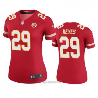 Maglia NFL Legend Donna Kansas City Chiefs Thakarius Keyes Rosso Color Rush