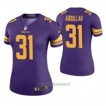 Maglia NFL Legend Donna Minnesota Vikings Ameer Abdullah Viola Color Rush