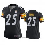 Maglia NFL Legend Donna Pittsburgh Steelers Antoine Brooks Nero