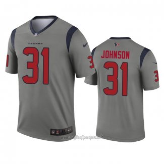 Maglia NFL Legend Houston Texans David Johnson Inverted Grigio