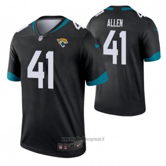 Maglia NFL Legend Jacksonville Jaguars Josh Allen Nero