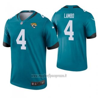Maglia NFL Legend Jacksonville Jaguars Josh Lambo Verde Color Rush