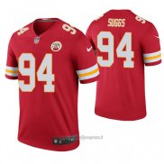 Maglia NFL Legend Kansas City Chiefs Terrell Suggs Color Rush Rosso