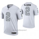 Maglia NFL Legend Las Vegas Raiders Aj Mccarron Bianco Color Rush