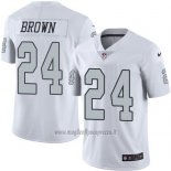 Maglia NFL Legend Las Vegas Raiders Brown Bianco2