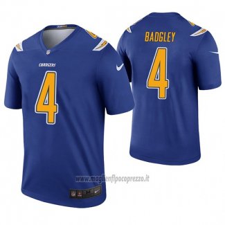 Maglia NFL Legend Los Angeles Chargers Michael Badgley Blu Color Rush