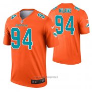 Maglia NFL Legend Miami Dolphins Christian Wilkins Inverted Arancione