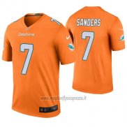 Maglia NFL Legend Miami Dolphins Jason Sanders Arancione Color Rush
