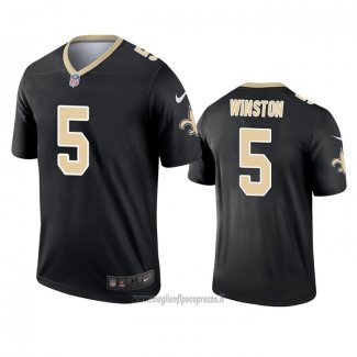 Maglia NFL Legend New Orleans Saints Jameis Winston Nero