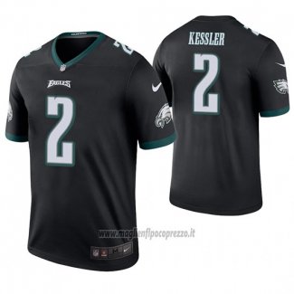 Maglia NFL Legend Philadelphia Eagles Cody Kessler Nero Color Rush