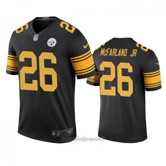 Maglia NFL Legend Pittsburgh Steelers Anthony Mcfarland Jr. Nero Color Rush