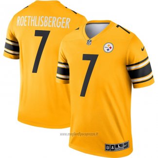 Maglia NFL Legend Pittsburgh Steelers Ben Roethlisberger Inverted Or