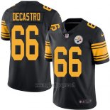 Maglia NFL Legend Pittsburgh Steelers Decastro Nero