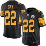 Maglia NFL Legend Pittsburgh Steelers Gay Nero