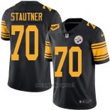 Maglia NFL Legend Pittsburgh Steelers Stautner Nero