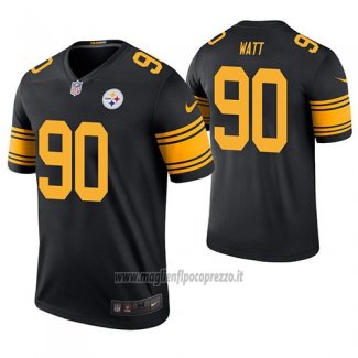 Maglia NFL Legend Pittsburgh Steelers T.j. Watt Nero Color Rush