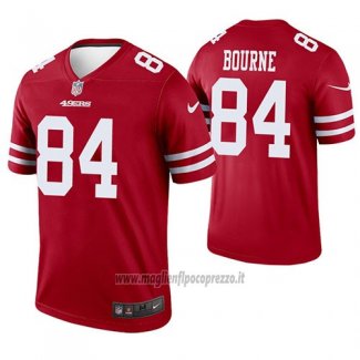 Maglia NFL Legend San Francisco 49ers Kendrick Bourne Rosso
