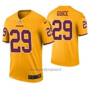 Maglia NFL Legend Washington Commanders Derrius Guice Giallo