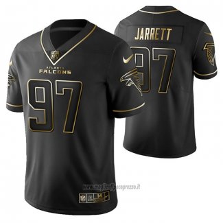 Maglia NFL Limited Atlanta Falcons Grady Jarrett Golden Edition Nero