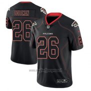 Maglia NFL Limited Atlanta Falcons Tevin Coleman Nero Color Rush 2018 Lights Out