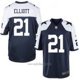 Maglia NFL Limited Bambino Dallas Cowboys 21 Elliott Nero Bianco