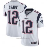Maglia NFL Limited Bambino New England Patriots 12 Brady Bianco