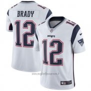 Maglia NFL Limited Bambino New England Patriots 12 Brady Bianco