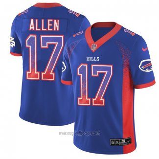 Maglia NFL Limited Buffalo Bills Allen Rush Drift Fashion Blu