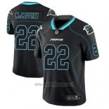 Maglia NFL Limited Carolina Panthers Christian Mccaffrey Nero Color Rush 2018 Lights Out