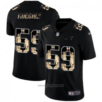 Maglia NFL Limited Carolina Panthers Kuechly Statue Of Liberty Fashion Nero