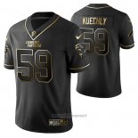 Maglia NFL Limited Carolina Panthers Luke Kuechly Golden Edition Nero