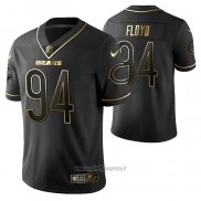 Maglia NFL Limited Chicago Bears Leonard Floyd Golden Edition Nero