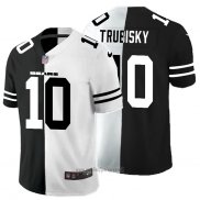 Maglia NFL Limited Chicago Bears Trubisky Black White Split