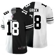 Maglia NFL Limited Cincinnati Bengals Green White Black Split