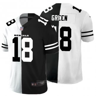 Maglia NFL Limited Cincinnati Bengals Green White Black Split