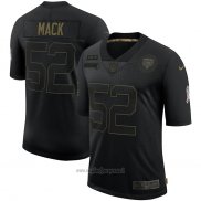 Maglia NFL Limited Chicago Bears Mack 2020 Salute To Service Nero