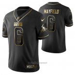 Maglia NFL Limited Cleveland Browns Baker Mayfield Golden Edition Nero