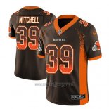 Maglia NFL Limited Cleveland Browns Terrance Mitchell Marrone 2018 Rush Drift Fashion