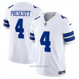 Maglia NFL Limited Dallas Cowboys Dak Prescott 4 Vapor F.u.s.e. Bianco