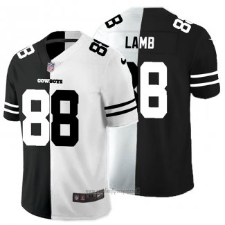 Maglia NFL Limited Dallas Cowboys Lamb Black White Split
