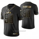 Maglia NFL Limited Detroit Lions Damon Harrison Golden Edition Nero