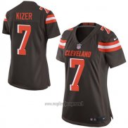 Maglia NFL Limited Donna 7 Kizer Cleveland Browns Nero