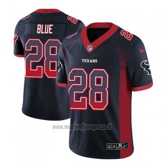 Maglia NFL Limited Houston Texans Alfrojo Blu 2018 Rush Drift Fashion