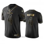 Maglia NFL Limited Houston Texans Deshaun Watson Golden Edition Nero