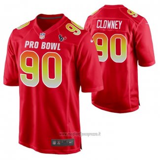 Maglia NFL Limited Houston Texans Jadeveon Clowney 2019 Pro Bowl Rosso
