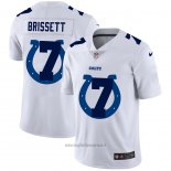 Maglia NFL Limited Indianapolis Colts Brissett Logo Dual Overlap Bianco