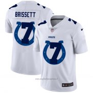 Maglia NFL Limited Indianapolis Colts Brissett Logo Dual Overlap Bianco