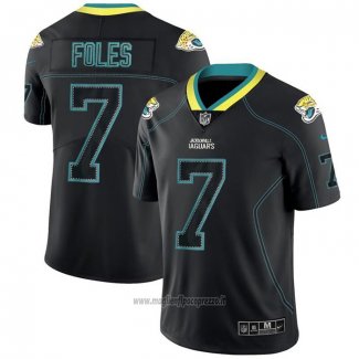 Maglia NFL Limited Jacksonville Jaguars Foles Lights Out Nero
